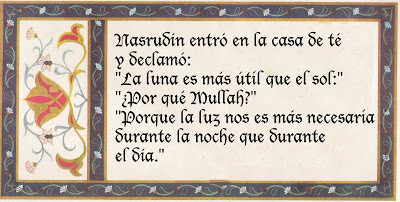 Nasrudin PARA ESCRIBIR. más útil jpg
